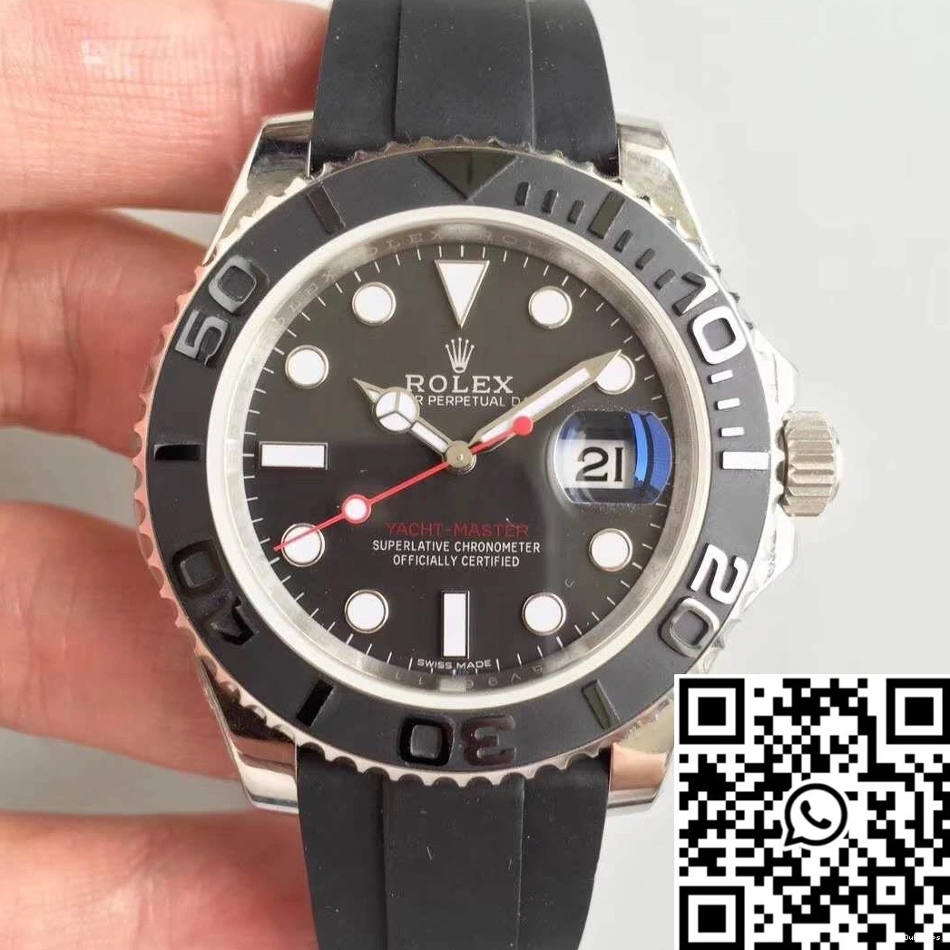 Steel Custom Rolex Master AR Case 116655 Stainless 40mm Factory Yacht 0126